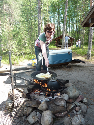 Boating trips for whole family on Lake Saimaa from the Fishing Cottage Jokiniemi